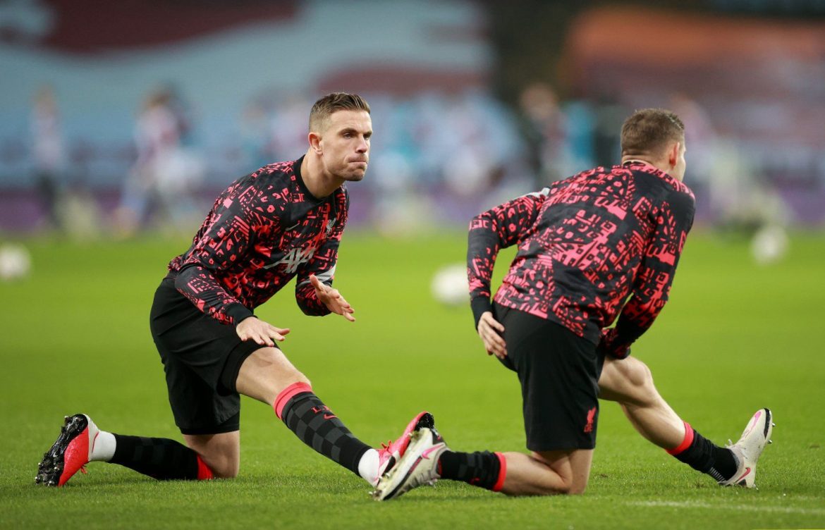 Jordan Henderson in the firing line vs Aston Villa %%sep%% %%sitename%%